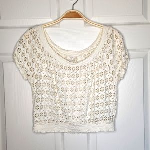 Pins & Needles Crop Blouse